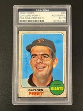 Gaylord Perry Cards, Rookie Card and Autographed Memorabilia Guide 20