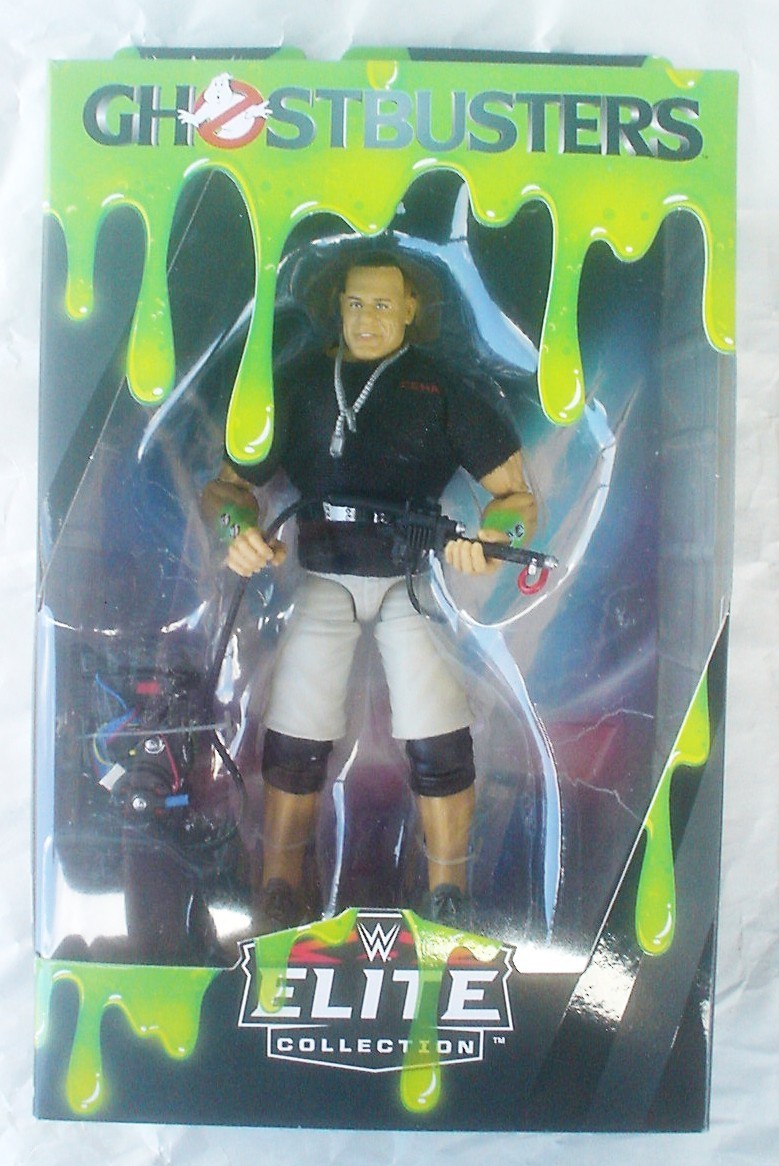 WWE Elite GHOSTBUSTERS SET Austin Cena Rock Michaels Undertaker