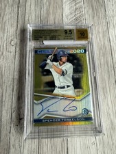 2020 Bowman Chrome Draft Class of '20 Auto Gold Spencer Torkelson /50 BGS 9.5/10