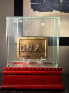 Original Authentic Civil War Confederate CSA Buckle Plate From Gettysburg RARE!