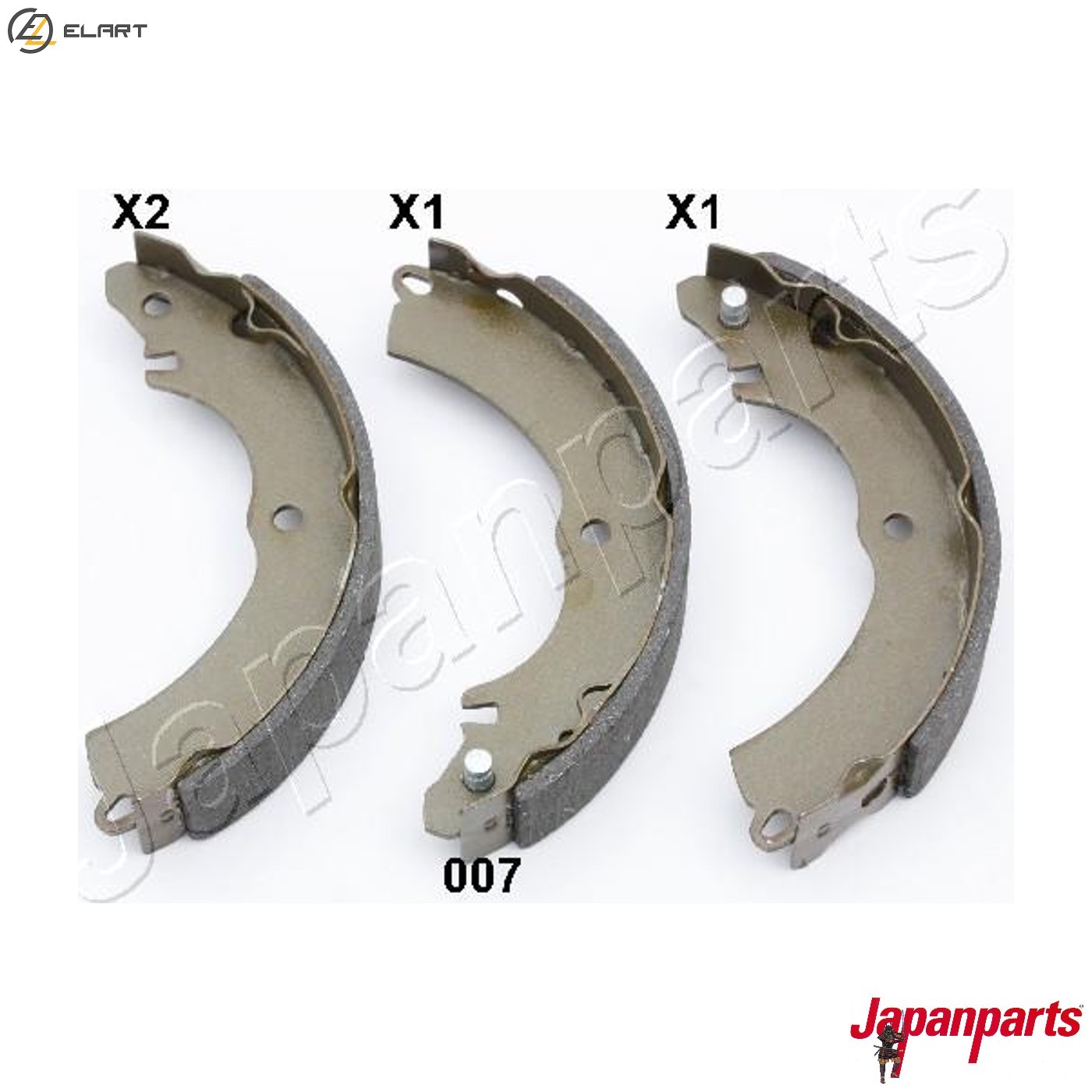 BRAKE SHOE SET GF-007AF FOR MITSUBISHI CHERY DR 4G18 1.6L 4G13 1.3L 4G63 2.0L