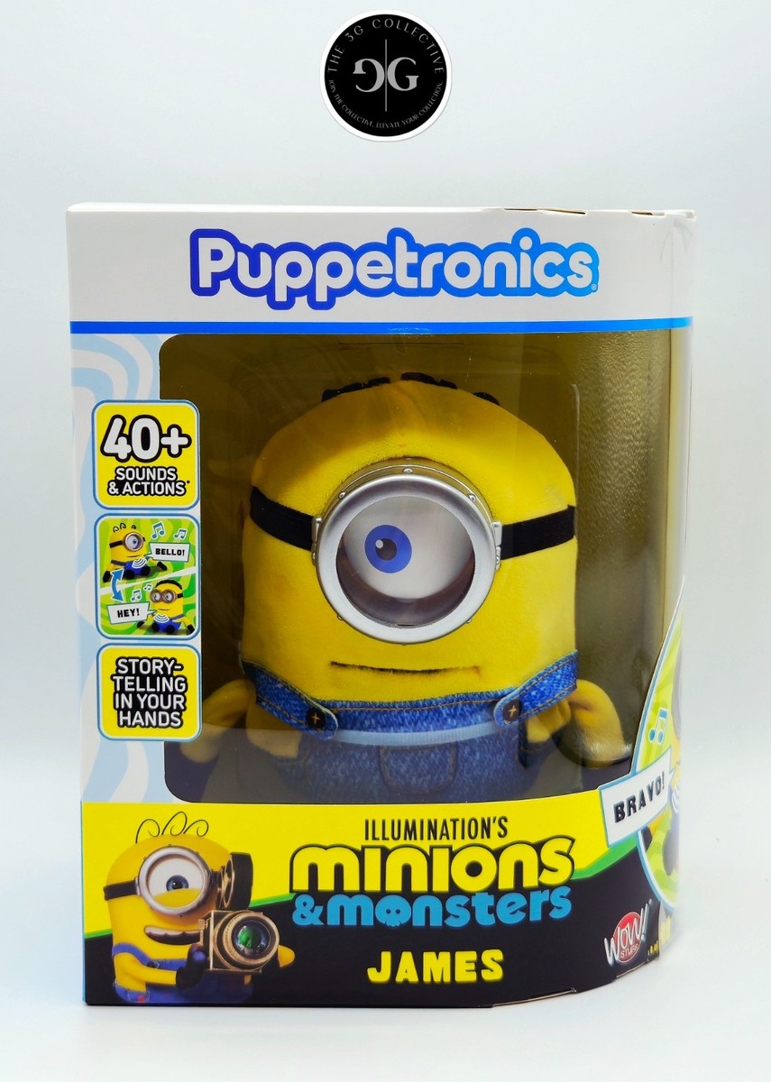 NEW! MINIONS & MONSTERS x Puppetronics | JAMES-Palm Puppetronic