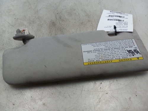 Passenger Sun Visor Prius VIN Du 7th And 8th Digit Fits 10-15 PRIUS - Picture 6 of 12
