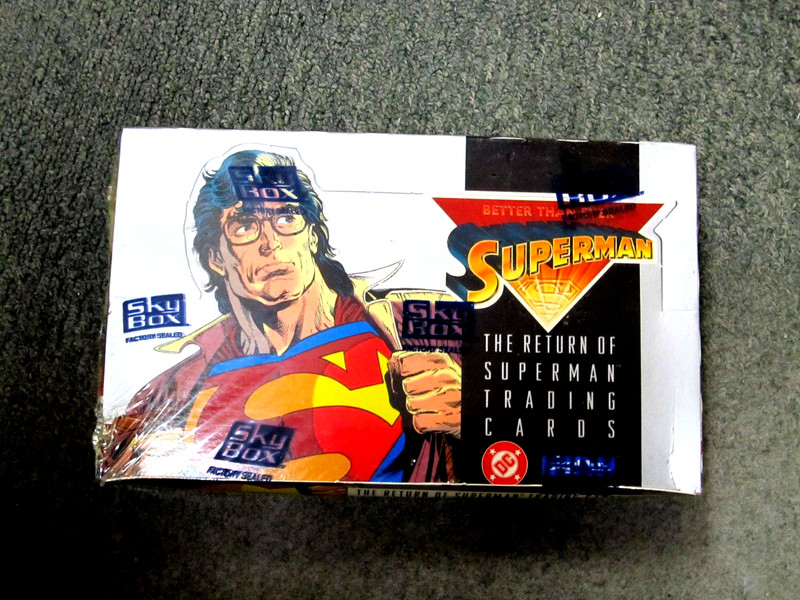 1993 Skybox The Return Of Superman Factory Sealed Box 36 PACKS