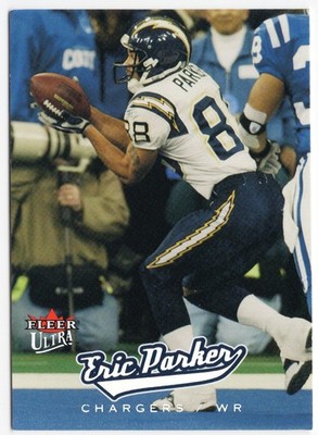 2005 Fleer Ultra Football - Eric Parker #198 San Diego Chargers b2