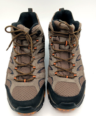 Merrell Moab 2 Vent Mid Mens Size 14 Hiking Boots Walnut J06045W Vibram Sole