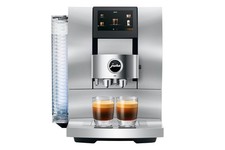Jura 15360 Z10 Hot & Cold Bean to Cup Coffee Machine - Aluminium White