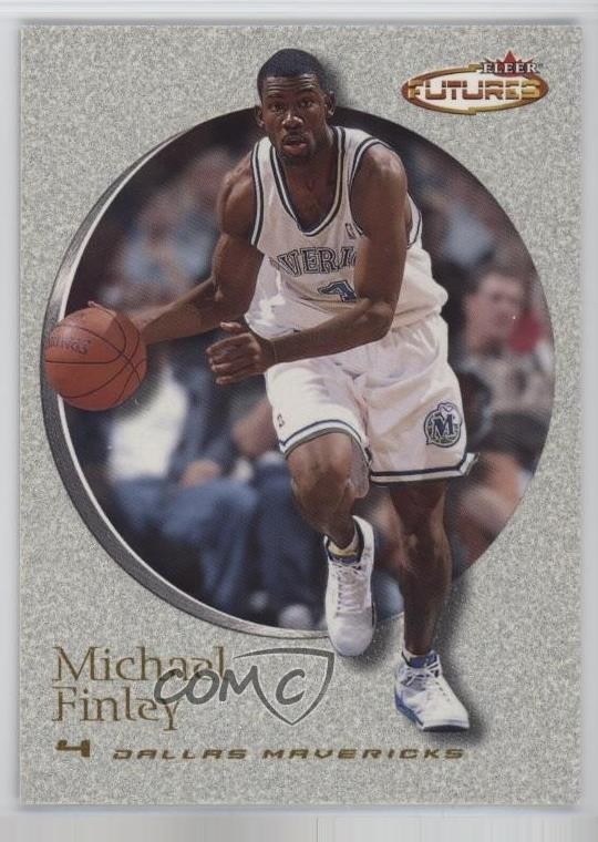 2000-01 Fleer Futures Michael Finley #79 19k9