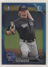 2016 Bowman Chrome Prospects Blue Refractor 130/150 Sam Howard #BCP158 y0i