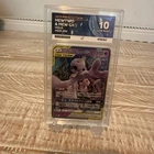 ACE 10 Mewtwo & Mew GX 029/094 RR Miracle Twin Japanese Graded Card