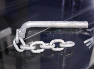 41933014 U-Haul Trailer Chain and Pin 7 links long