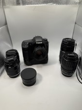 HUGE LOT Canon EOS 7D 18.0 MP Digital SLR Camera W/lots of Lenses  Equipment