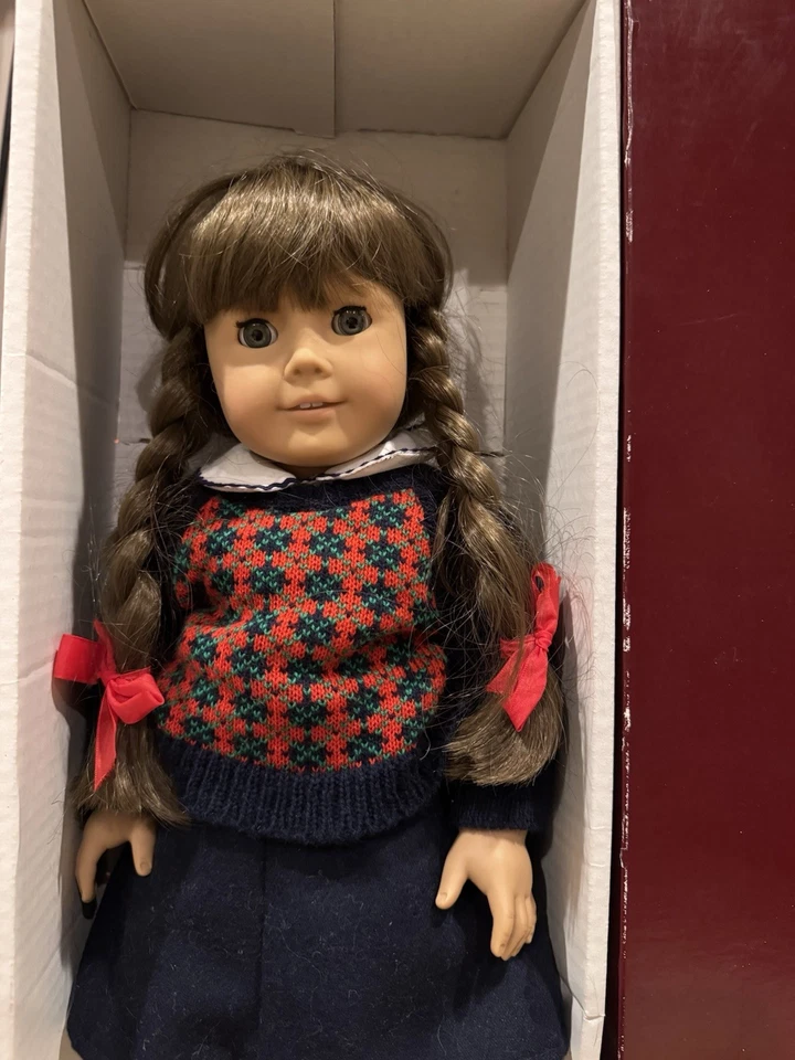 Muñeca Molly American Girl In The Box 1988 Pleasant Company cuerpo blanco original Foto 2 de 2