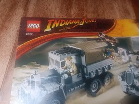 Genuine LEGO Indiana Jones 7622 Race for Stolen Treasure Instruction Manual