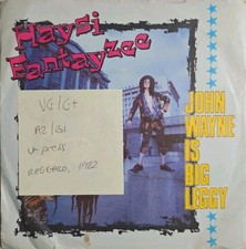 Haysi Fantayzee John Wayne Is Big Leggy Vinyl Record 7" VG/G+ RG 100 1982