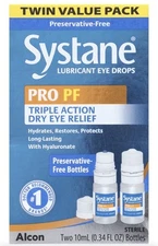 Systane PRO PF Multi-dose Preservative-Free Lubricant Eye Drops ~ Exp 02/27