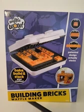  Waffle Wow! Building Bricks Waffle Maker | New Open Box | Fun Breakfast Idea 