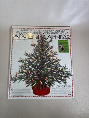 Vintage Advent Calendar Metropolitan Museum 1985 Wiener Werkstatte Sealed