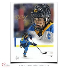 Blayre Turnbull PWHL Toronto Sceptres Autographed 12x18 Alex Douglas Print