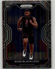 2020 Panini Prizm Ross Blacklock Rookie #394 RC Houston Texans