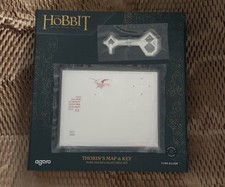 Agoro The Hobbit Thorin?s Map & Key Pure 999 Silver Set #/1000 Boxed Rare