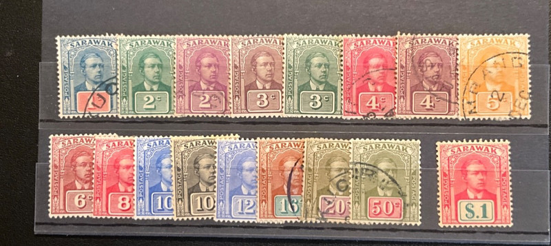 Sarawak Scott #50/70 mint & used