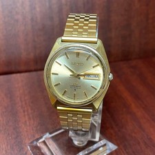 Seiko Lord Matic 5606-7000 Automatic Day-Date Vintage Men's Watch Japan