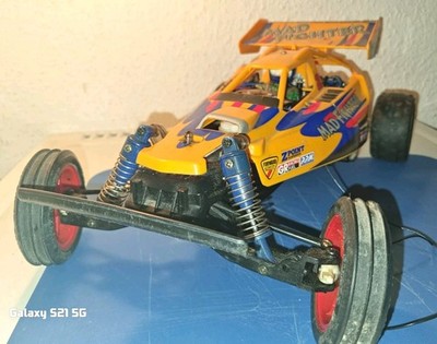 Tamiya Mad Fighter Buggy Elektro Offroad 2WD Brushed Gelb/Blau/Rot