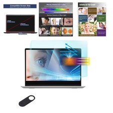 Innovative 15.6" Anti-Glare Screen Protector: Blue Light Relief for Better Sleep