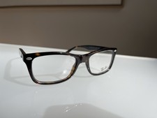 NEW RAY-BAN RB 5228 2012 DARK TORTOISE RECTANGLE AUTHENTIC EYEGLASSES 50-17