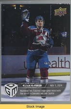 2024-25 Upper Deck Game Dated Moments /599 Nathan MacKinnon #16 READ y1s