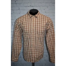 REI Co-Op Fishing Shirt Mens Size Medium Performance Camping Hiking Nylon Vented