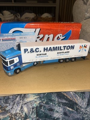 Tekno 1:50 Truck P & C Hamilton SCANIA Fridge Truck
