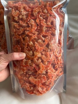 Louisiana Dried Shrimp Size Medium 1lb 16 oz