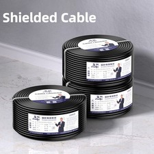 Shielded Cable Copper 2/3/4/5/6 Core PVC Audio Wire Signal Cord RVVP Cables 1~5M