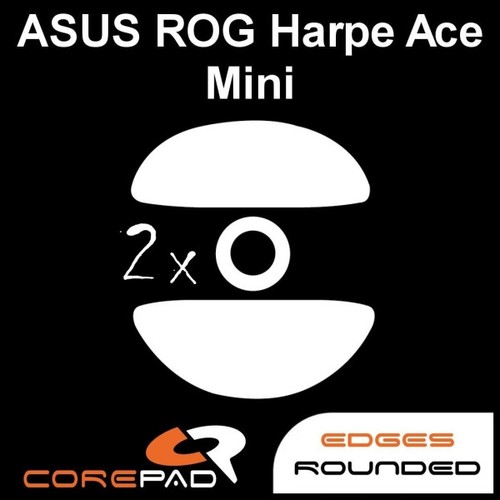 Corepad Skatez ASUS ROG Harpe Ace Mini Souris Pieds Patins PTFE Téflon - Picture 1 of 1