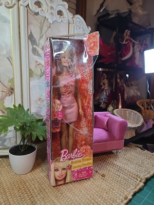 Birthday Bouquet January Carnation Barbie Doll
