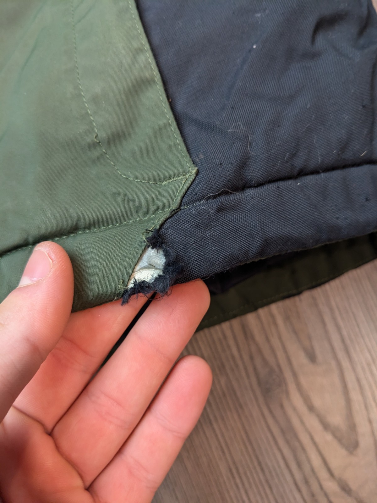 LL Bean Jacket Ripstop Nylon Thinsulate Quilted M… - image 2