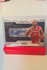 2018-19 Panini Dominion - Main Exhibit Legends Autographs Rafer Alston /49