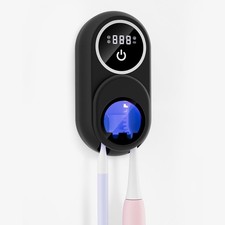 Toothbrush Holder Toothbrush Cleaner, UV Toothbrush Sanitizer and Holder