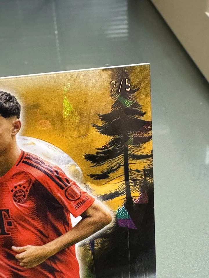 Topps Bundesliga Midnight 2024-25 Aleksandar Pavlovic DAYBREAK SSP SP/5 RARO Foto 2 de 3