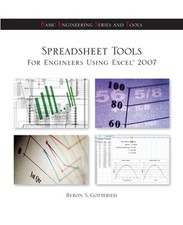 Spreadsheet Tools for Engineers Using Excel 2007 by Byron Gottfried (English) Pa