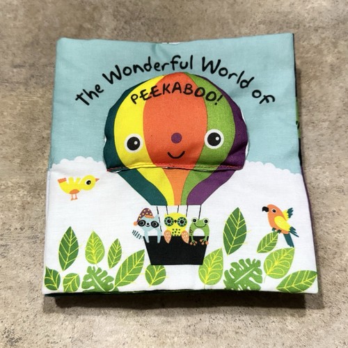 Melissa & Doug K's Kids The Wonderful World Peekaboo Cloth Crinkle Activity Book