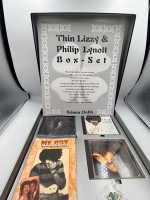 Thin Lizzy & Philip Lynott Limited Box Set #272/500 Complete Rare OOP