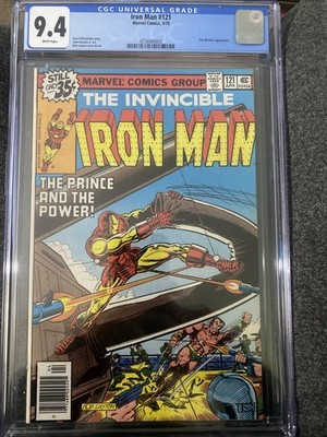 INVINCIBLE IRON MAN #121 CGC9.4!MARVEL COMICS BRONZE AGE 1979 BOB LAYTON/ ROMITA
