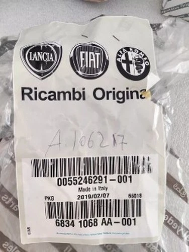 Schlauch Rennstrecke Agr-Ventil FIAT Tipo / FIAT 500L Original 55246291 Foto 3 de 3