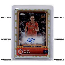 2024 Topps Chrome McDonald's A/A - Logo #13 Imari Berry Rookie Auto /75