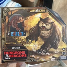 Owlbear Action Figure Dungeons & Dragons Golden Archive Hasbro 8.5  Sealed