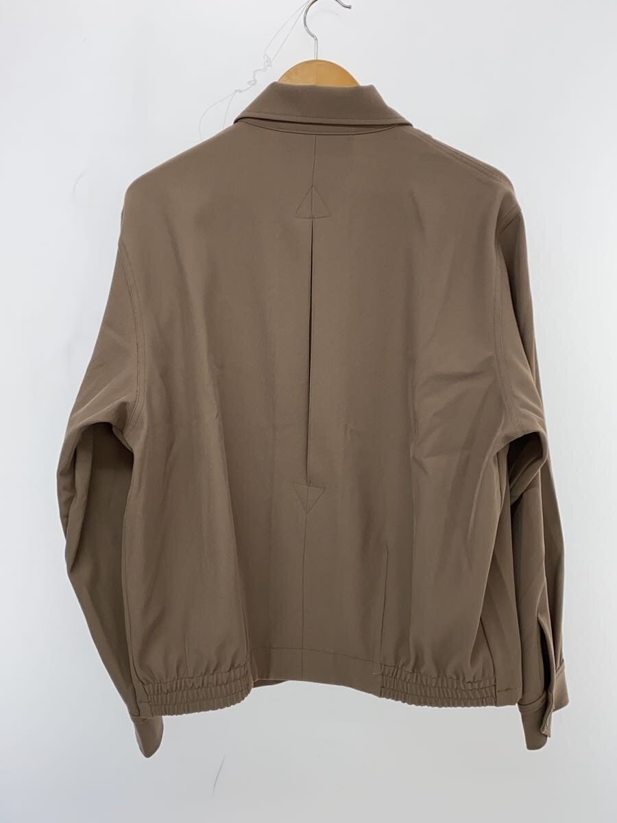 Needles S Polyester Plain Work Jacket Beige Size S - image 2