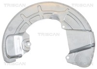 Vorderachse Links Triscan 8125 27105 Spritzblech, Bremsscheibe FüR Volvo